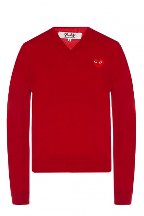 Sweater with a heart motif, zdjęcie 1 Sweater with a heart motif od Comme des Garcons Play